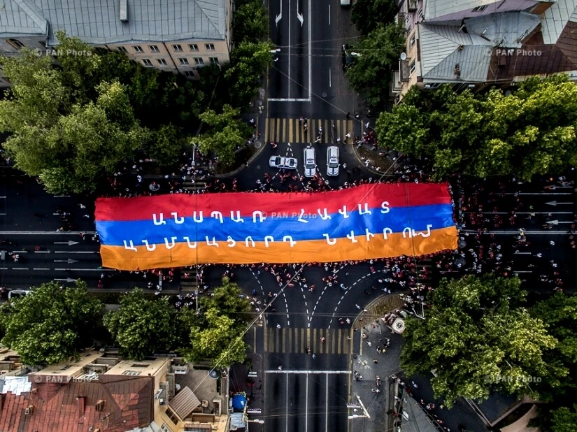 Եռագույնը՝ Երևանի սրտում